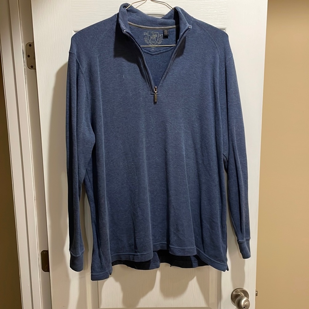 Hart Schaffner Marx 1/4 zip Sweater XL